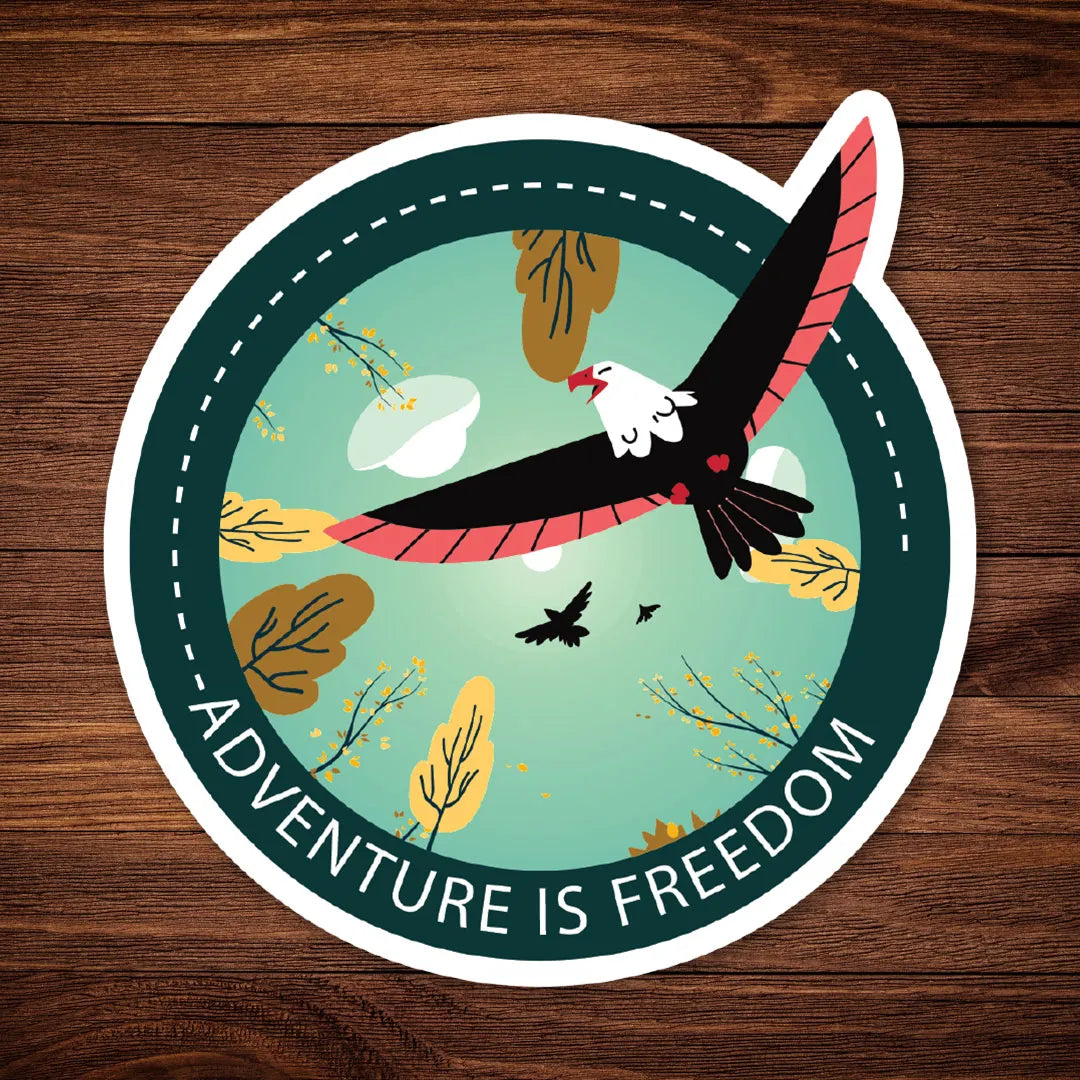 Adventure is freedom