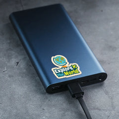 Explore the World Vinyl Sticker