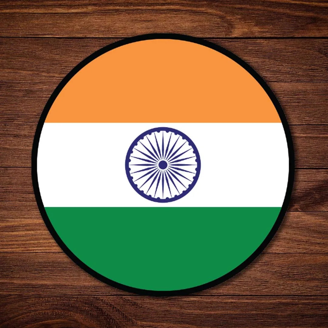 Indian Flag Circle