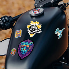 Turbo Powered Vinyl Sticker
