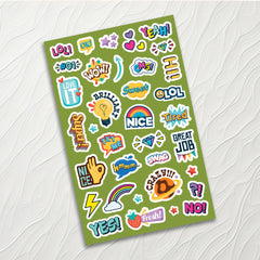 Self Love, Sticker Sheet