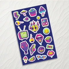 Psychedelic - Mini Sticker Sheet