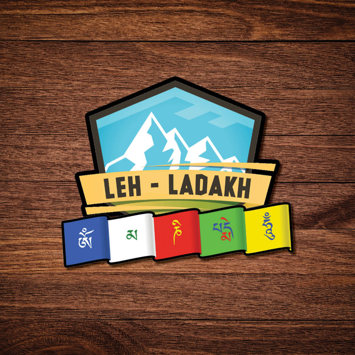 Leh Ladakh Sticker | Zatags β Zatags