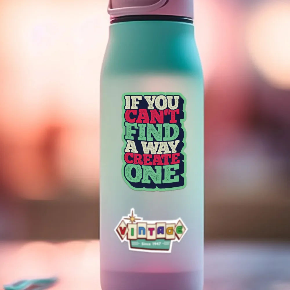 If you can't find a way create one