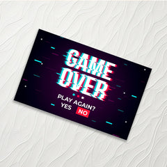 Game Over - Credit Card Skin