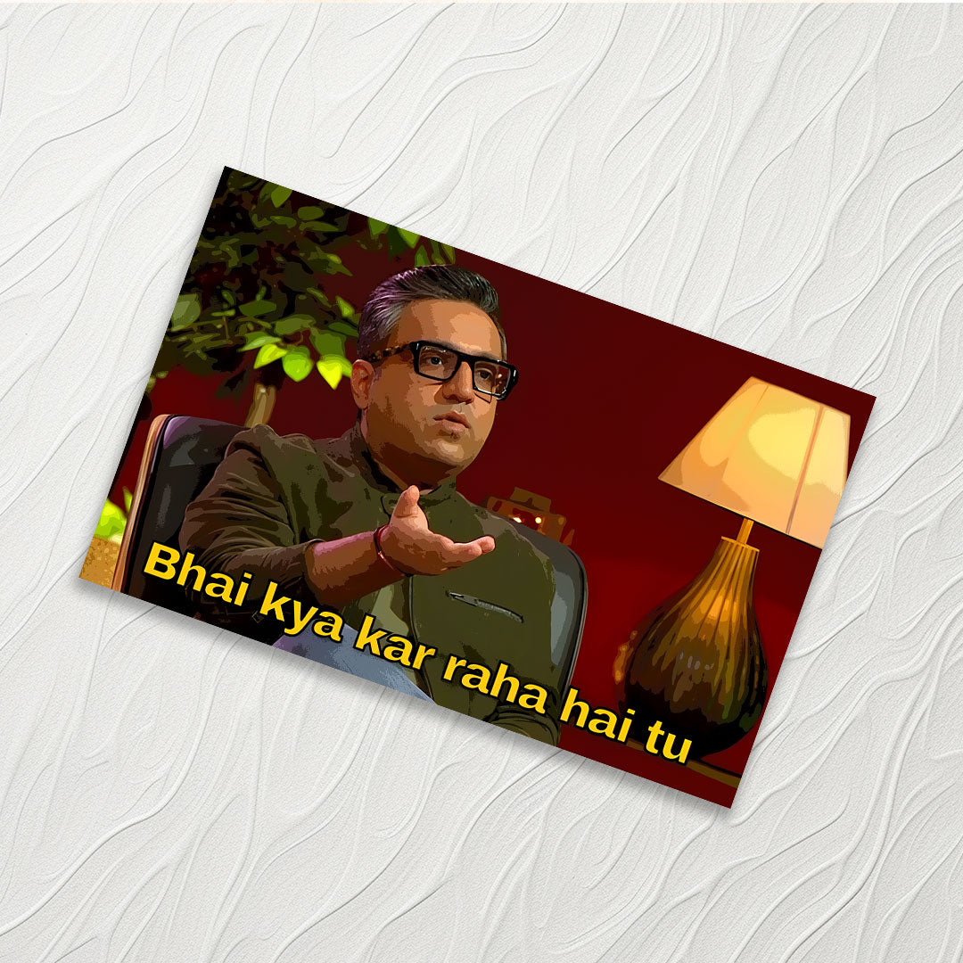 Ashneer Grover Meme - Credit Card Skin