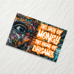 The Path Of Money - Credit Card Skin