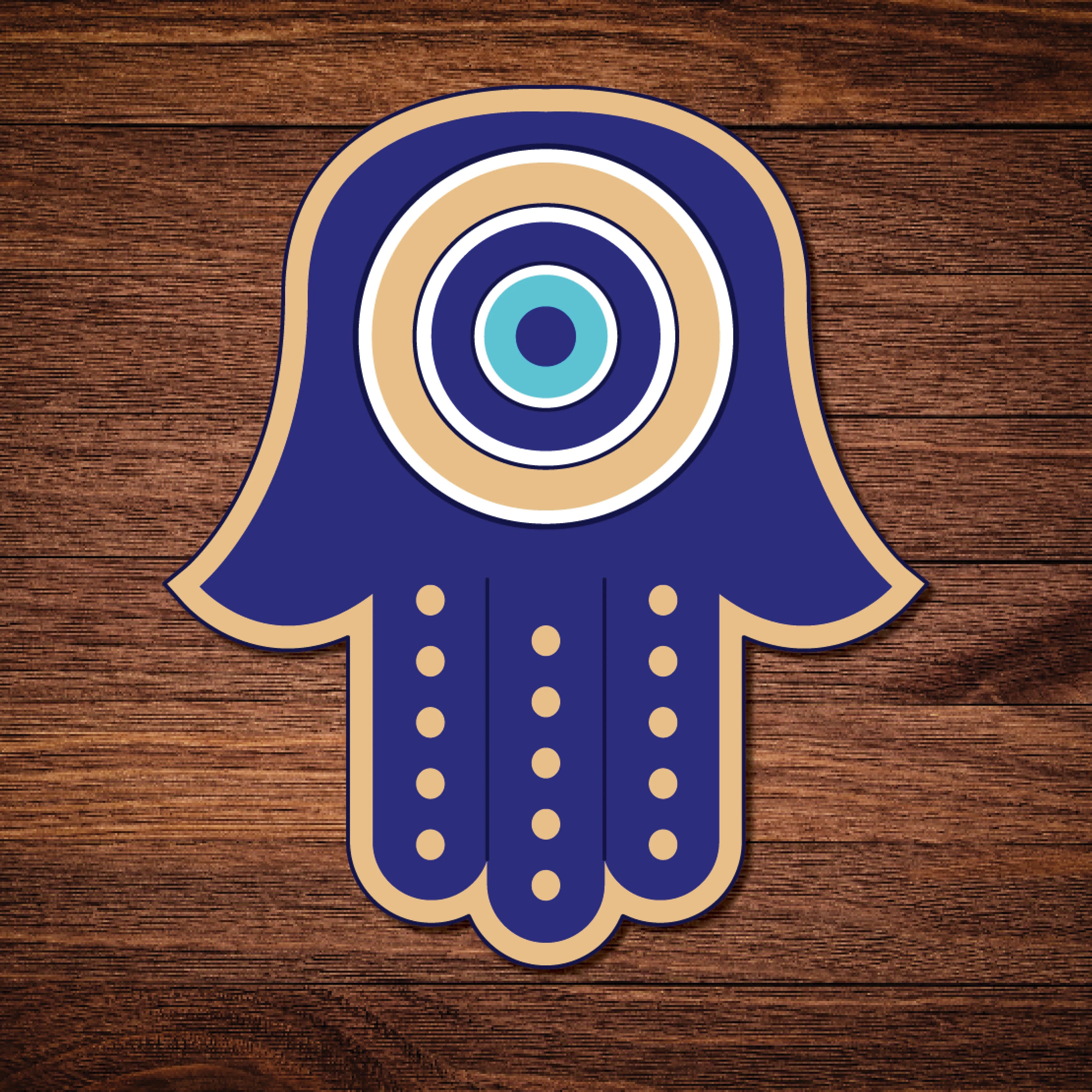 Evil Eye With Hand