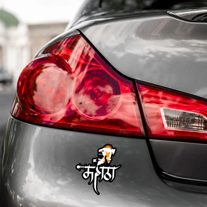 Mravi Sticker Maratha - Shivaji Maharaj Sticker | Zatags