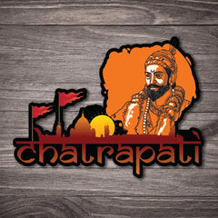 Chhatrapati With Fort - Shivaji Maharaj