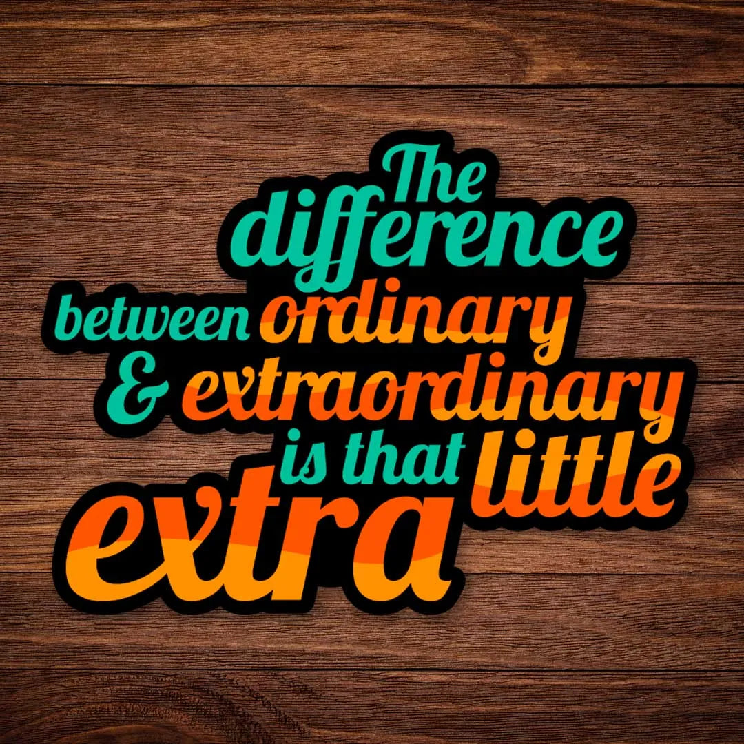 Extraordinary