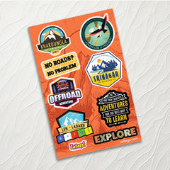 Adventure Offroad - Mini Sticker Sheet