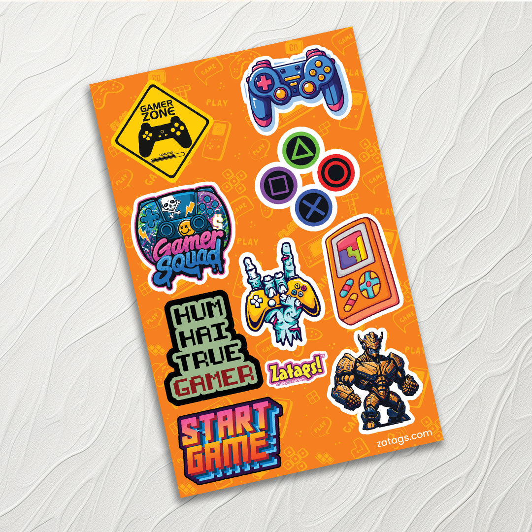 Video Gaming - Mini Sticker Sheet