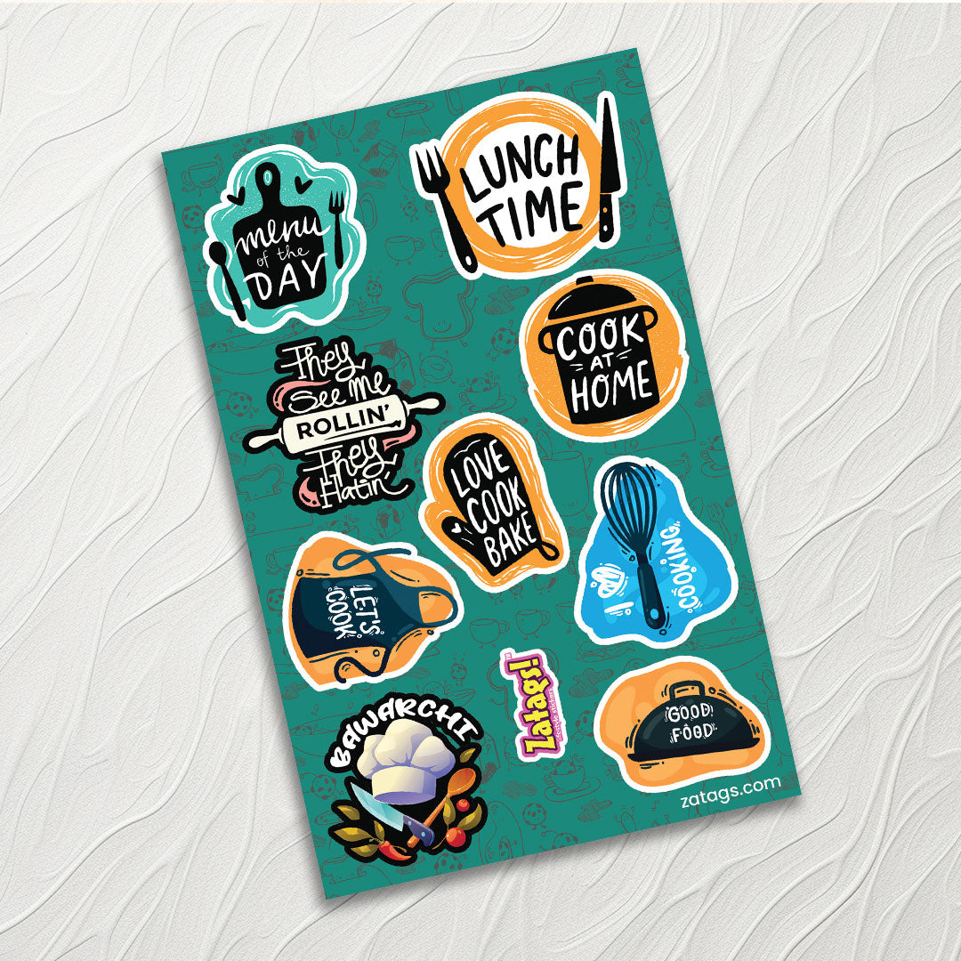 Kitchen - Mini Sticker Sheet