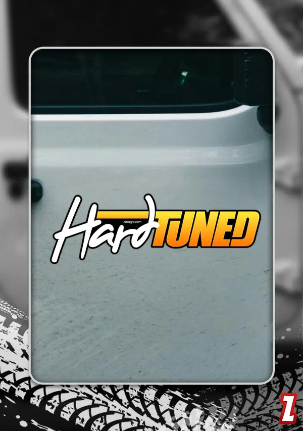 Hard Tuned - Bumper Sticker