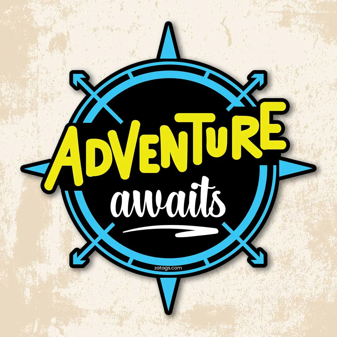 Adventure Awaits - Bumper Sticker