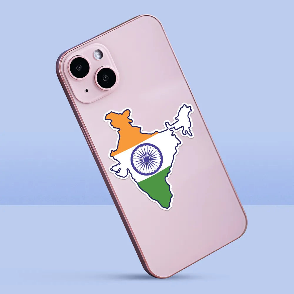 Indian Flag Map