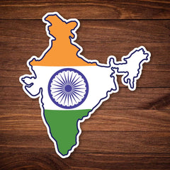Indian Flag Map