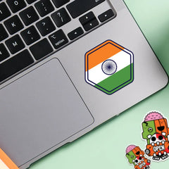 Hexagon Indian Flag