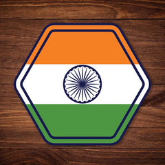 Hexagon Indian Flag