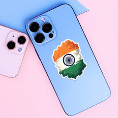 Indian Flag In Cloud