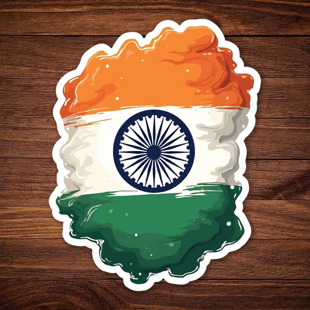 Indian Flag In Cloud