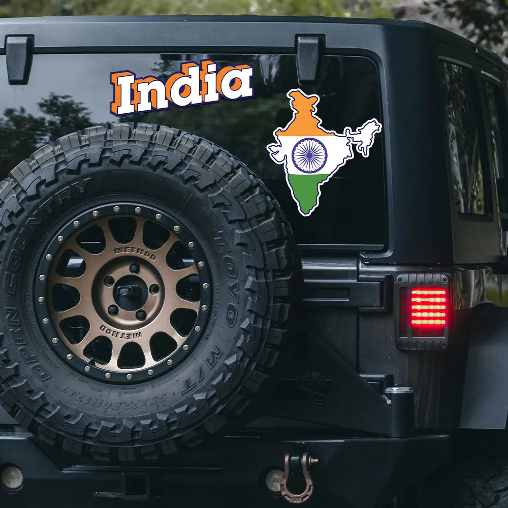 India Script - Bumper Sticker