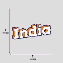 India Script - Bumper Sticker