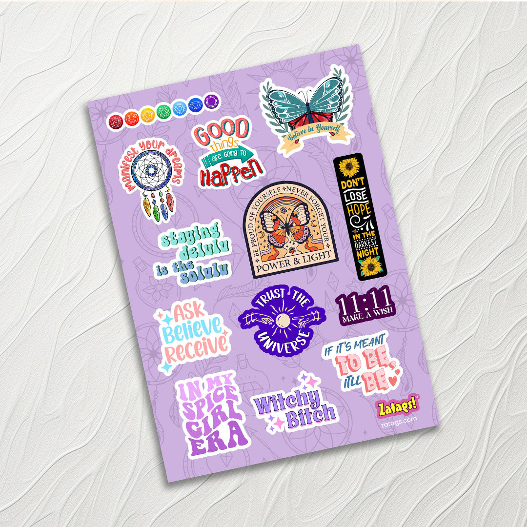 Girl Power - Mini Sticker Sheet