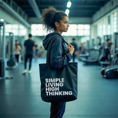 Simple Living - Tote Bag