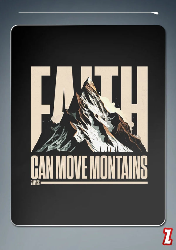 Faith Can Move Mountains Guerrilla T-Shirt