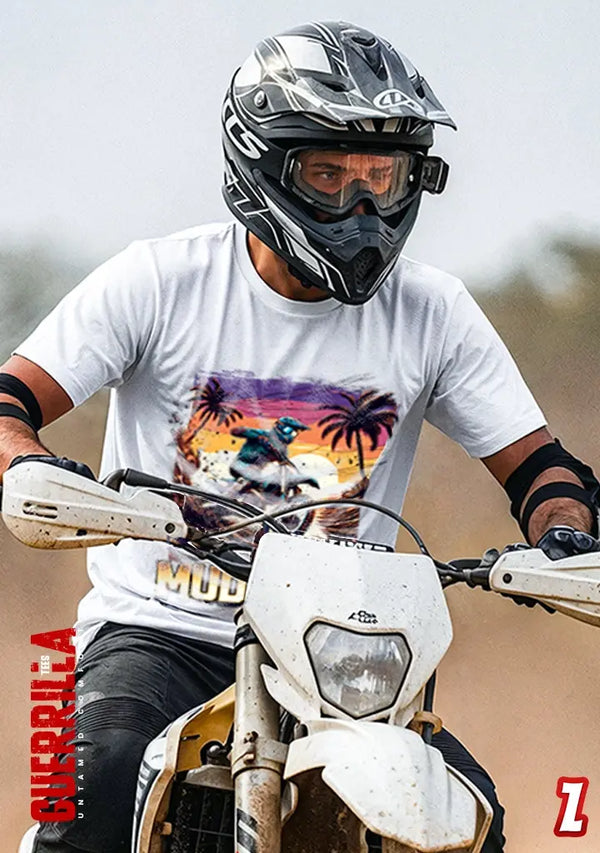 Mud Mayhem Biker Guerrilla T-Shirt