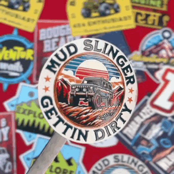 Mud Slinger, Gettin' Dirty - 3D Magnet