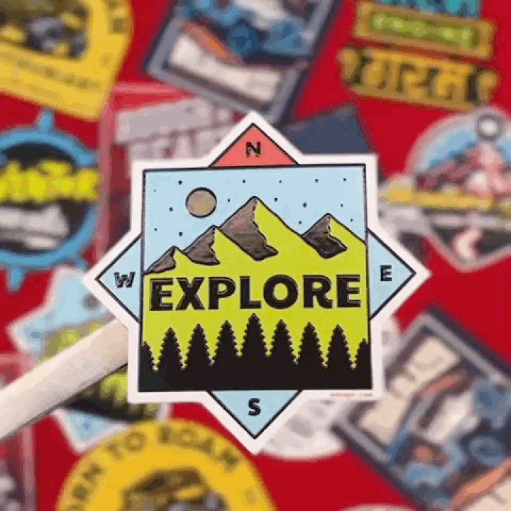 Explore Compass - 3D Magnet