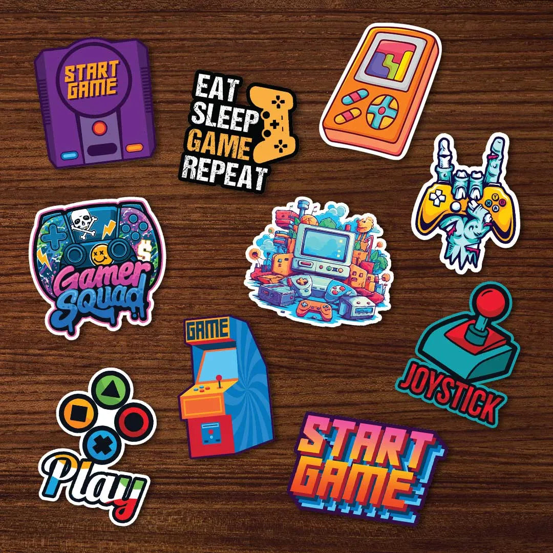 Gaming - Sticker Pack of 10