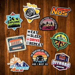Adventures - Sticker Pack of 10