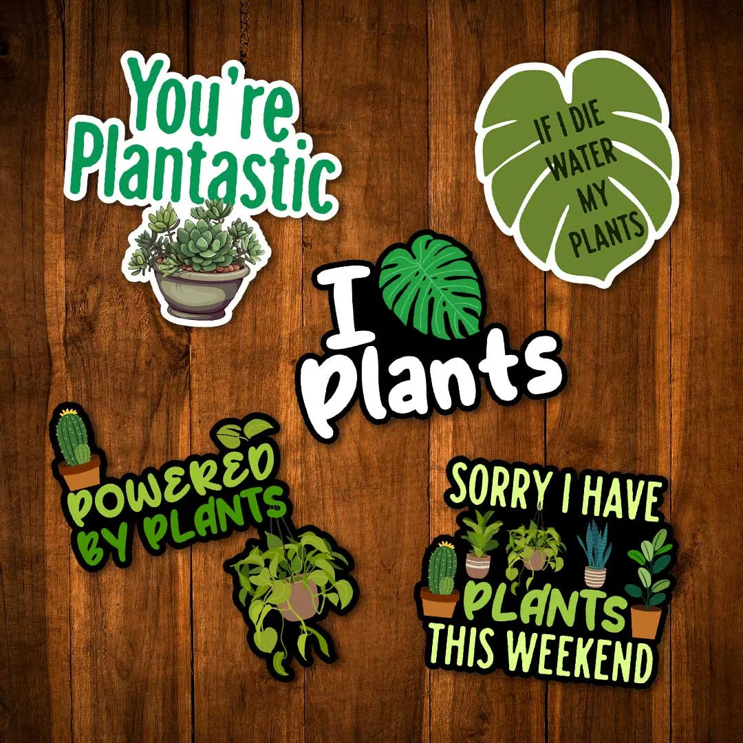 Plants - Sticker Pack of 5