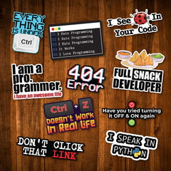 Programmer - Sticker Pack of 10