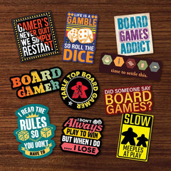 Board games - Sticker Pack of 10