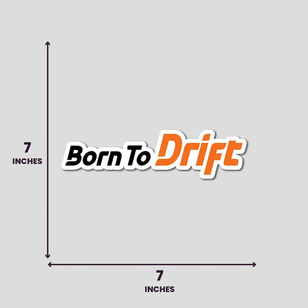 Born To Drift - Bumper Sticker