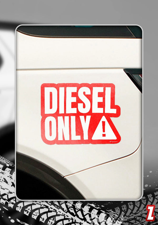 Diesel Only - Bumper Sticker