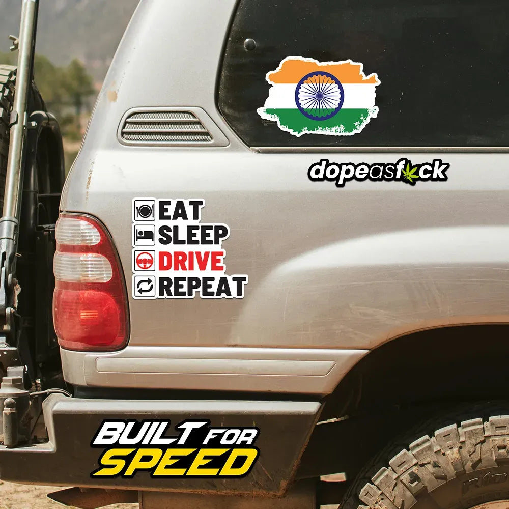 Built For Speed - Bumper Sticker