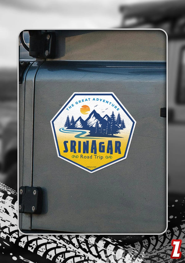 Srinagar - Bumper Sticker