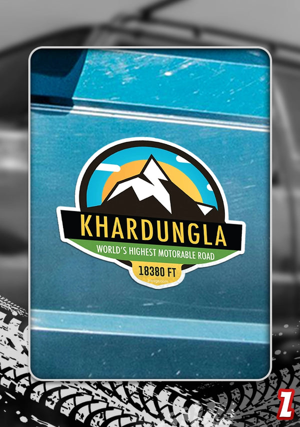 Khardungla - Bumper Sticker