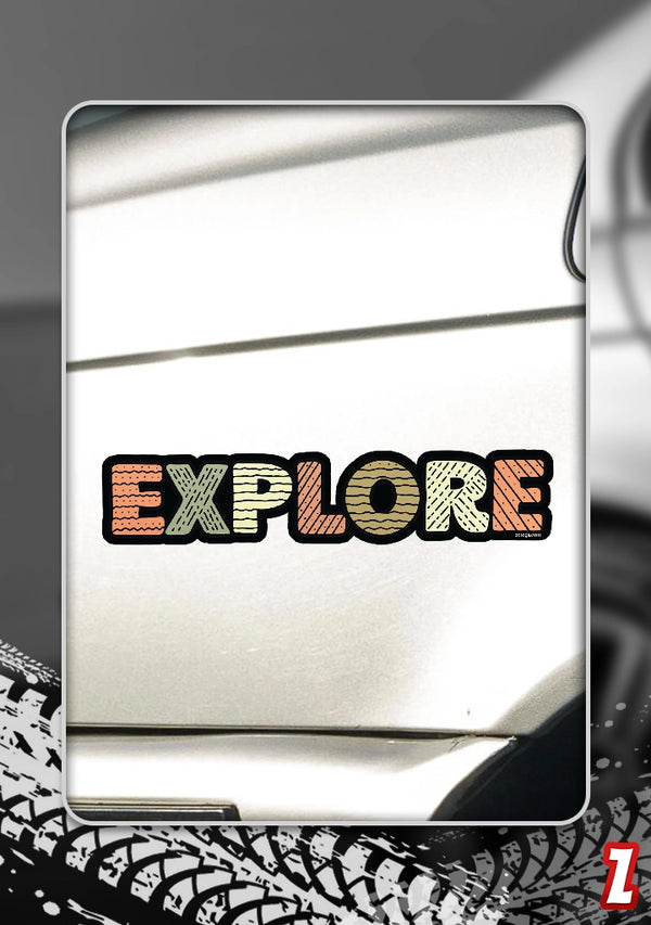 Explore - Bumper Sticker