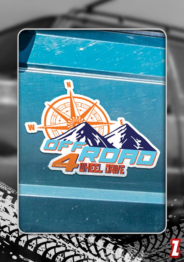 4 Wheel Drive - Bumper Sticker