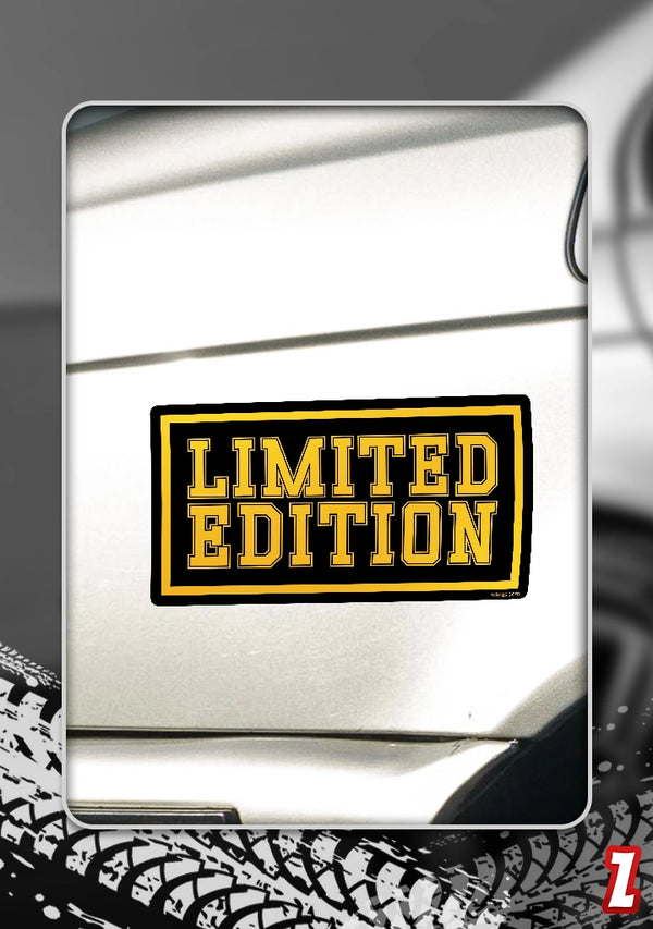 Limited Edition - Bumper Sticker