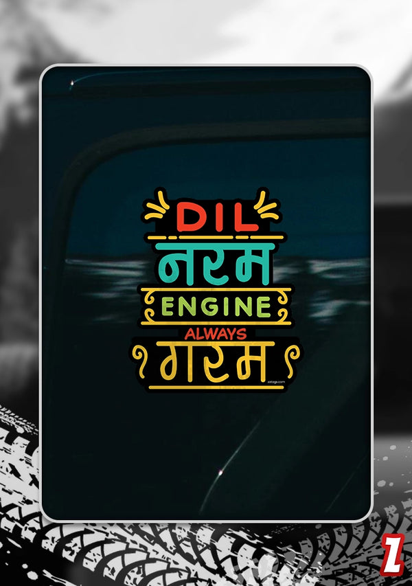 Engine Garam - Bumper Sticker