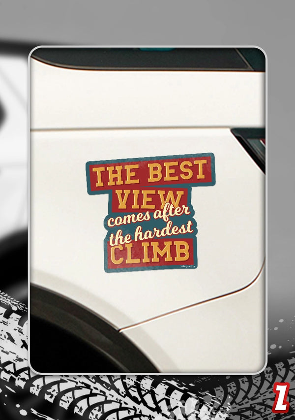 Best View - Bumper Sticker