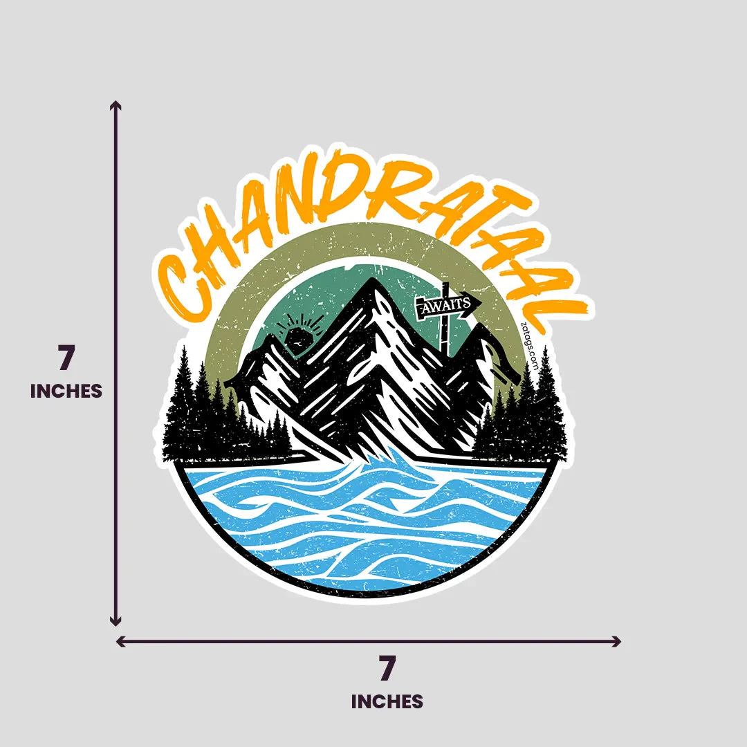 Chandrataal Lake - Bumper Sticker